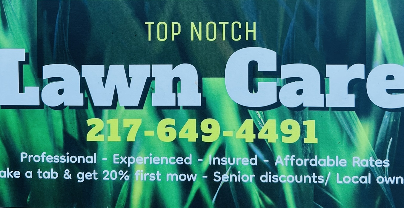Top Notch lawn care