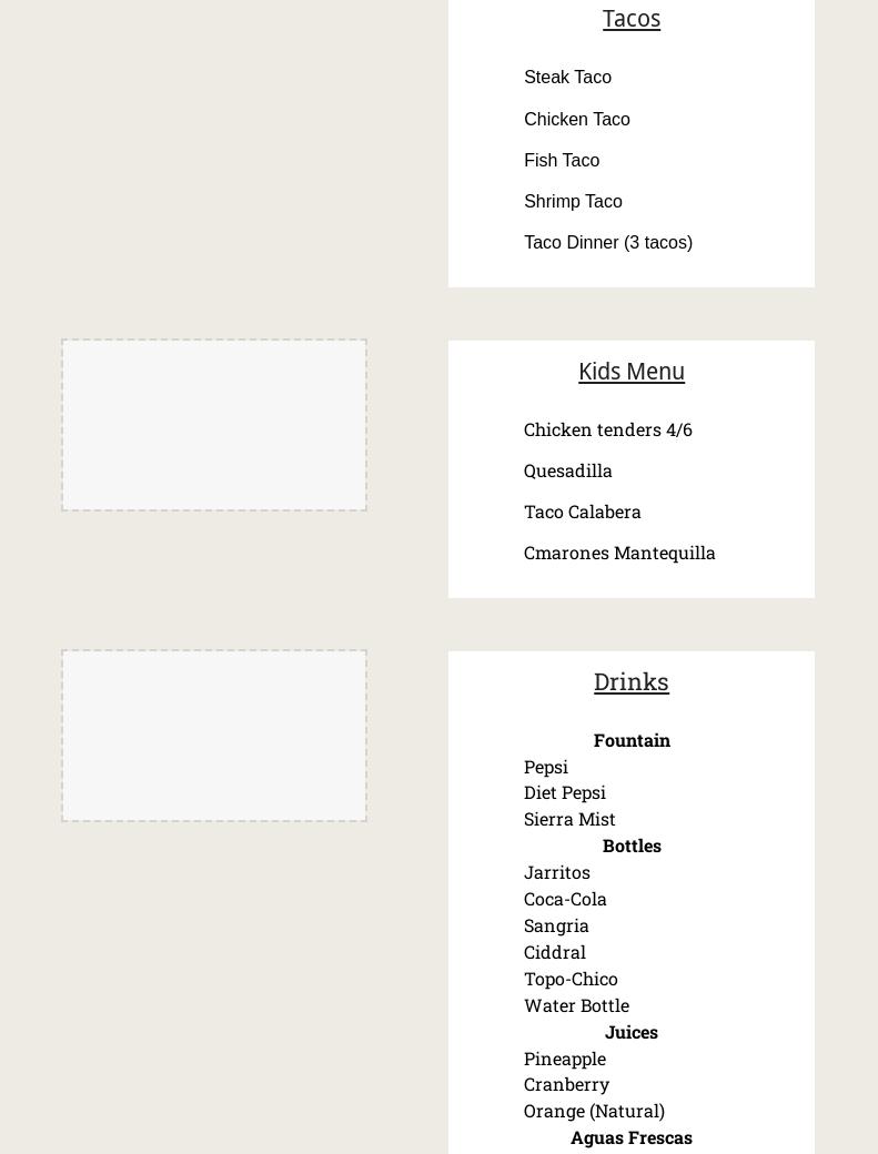 Pantano's Restaurant & Bar Menu