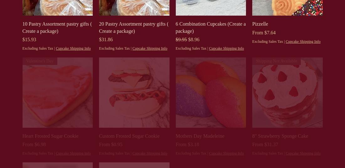 I Declair Pastries Menu