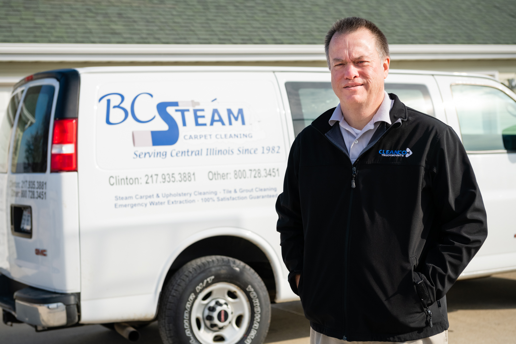 B.C. Steam Cleaning Services 8200 Idlewood Rd, Clinton Illinois 61727