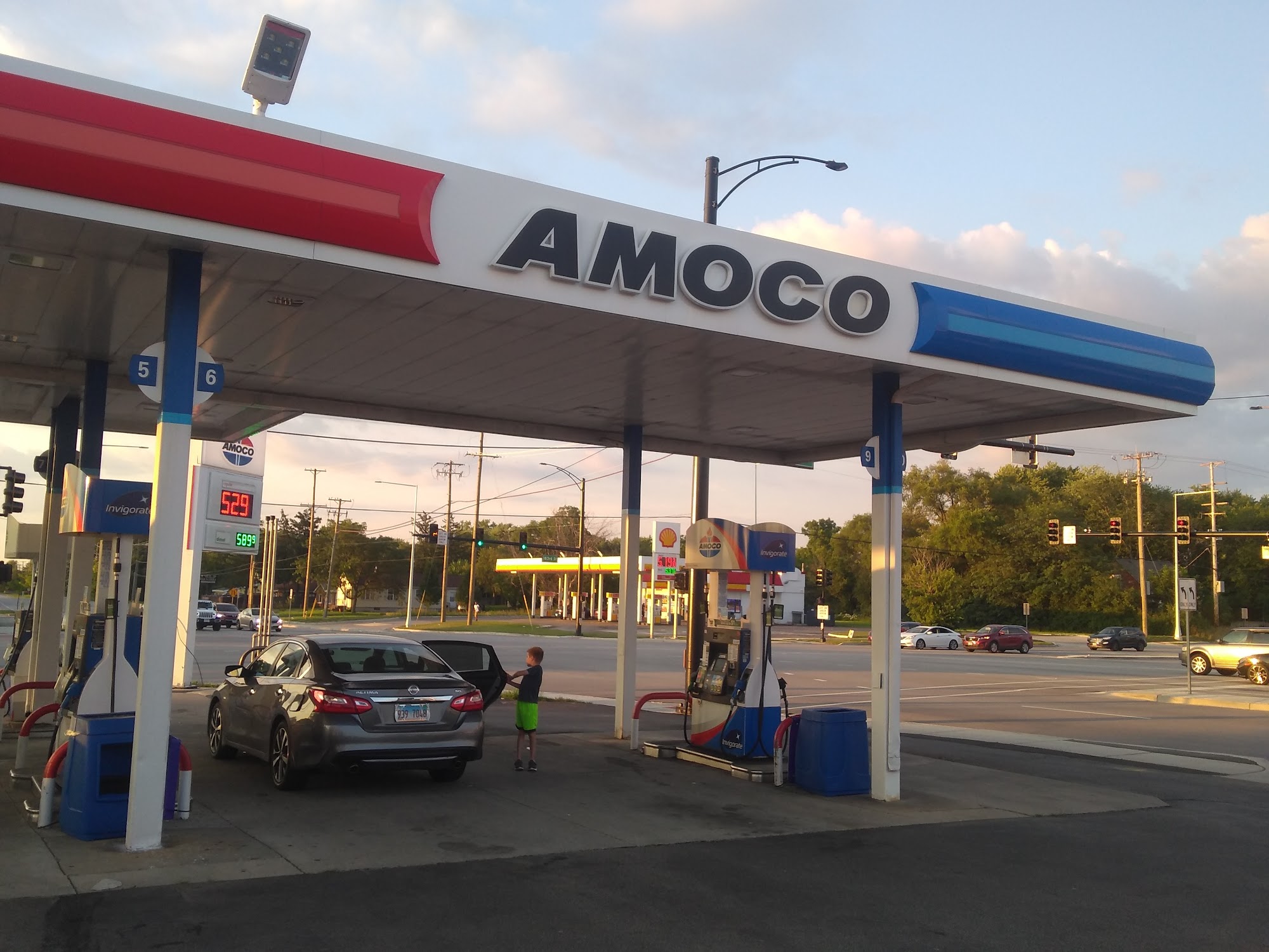 Amoco Gas Station