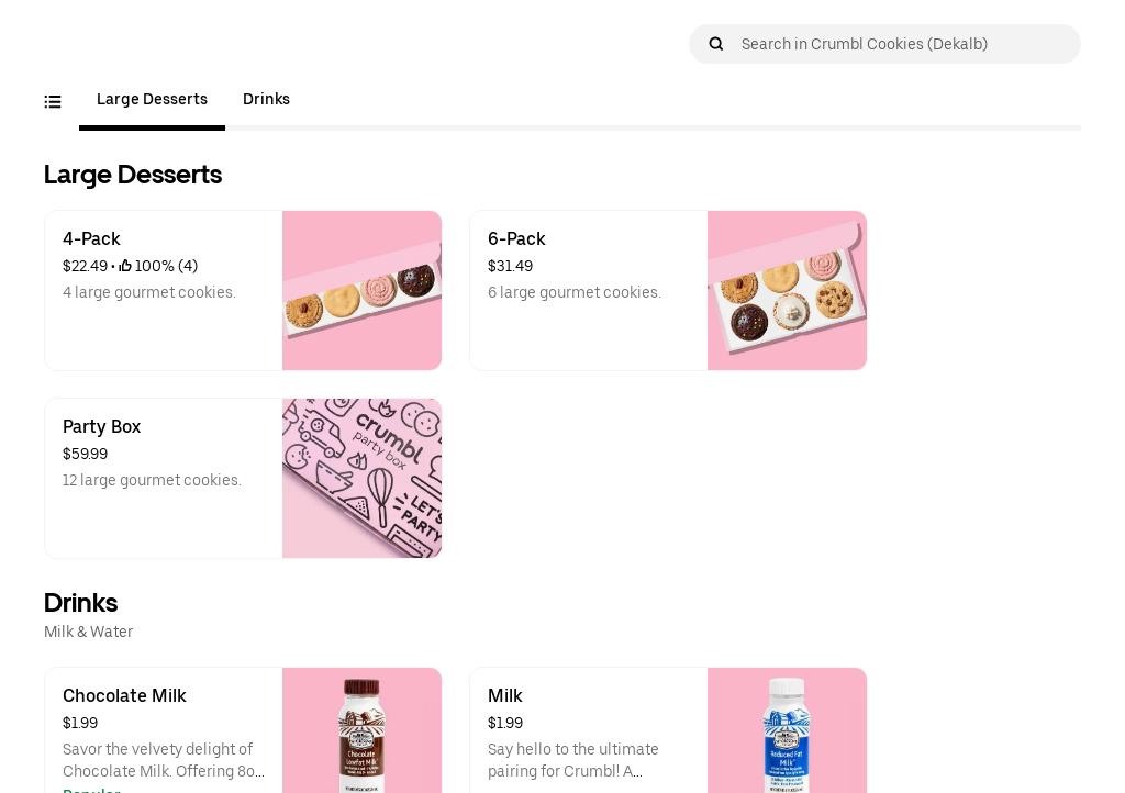 Crumbl - DeKalb Menu