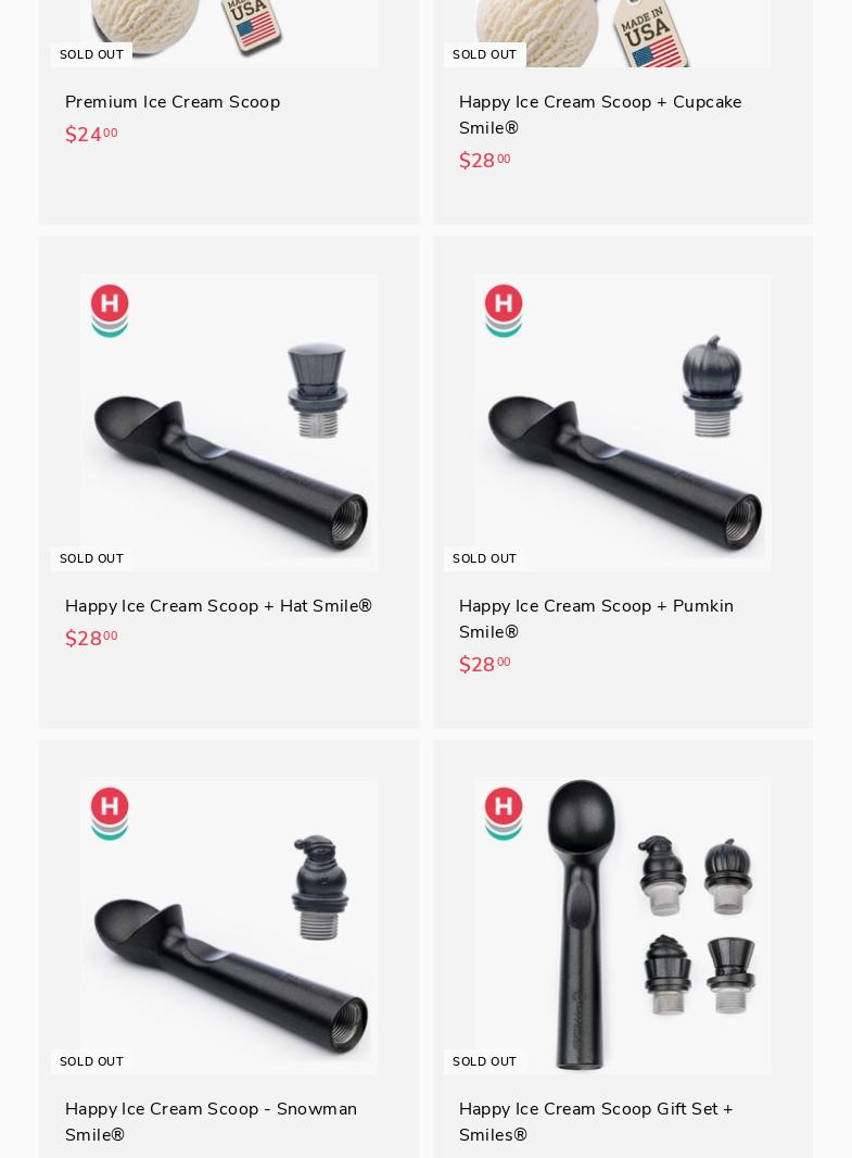 The Happyware Company Menu