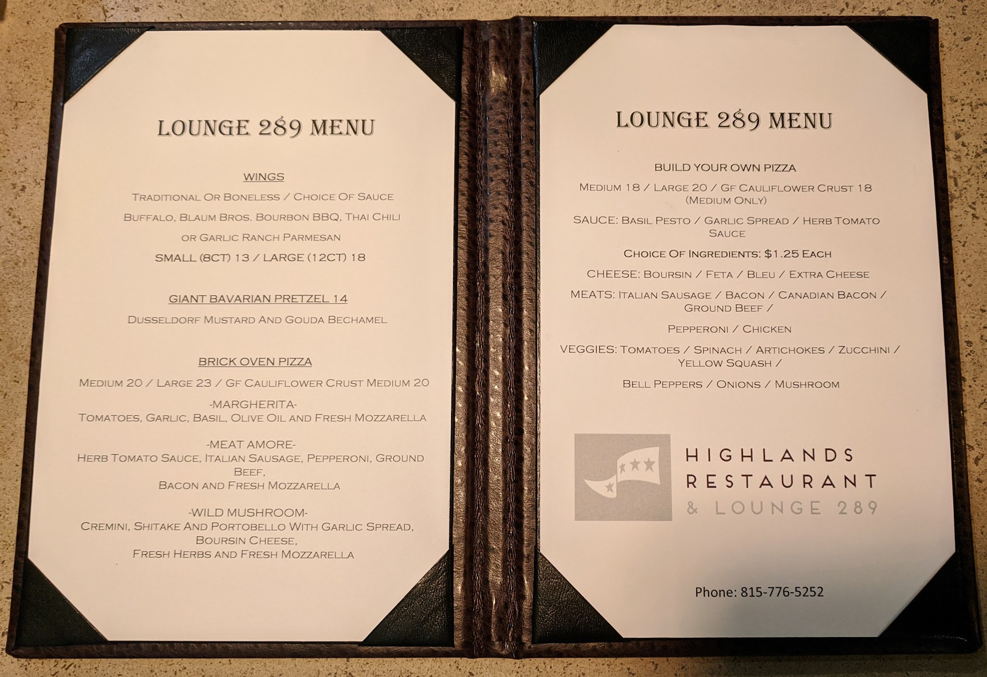 Highlands Restaurant