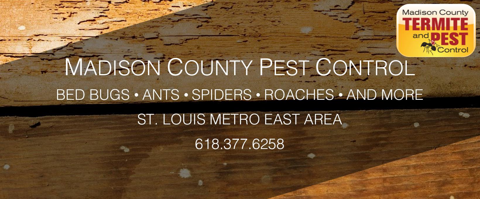 Madison County Termite and Pest Control 208 W Main St, Glen Carbon Illinois 62034