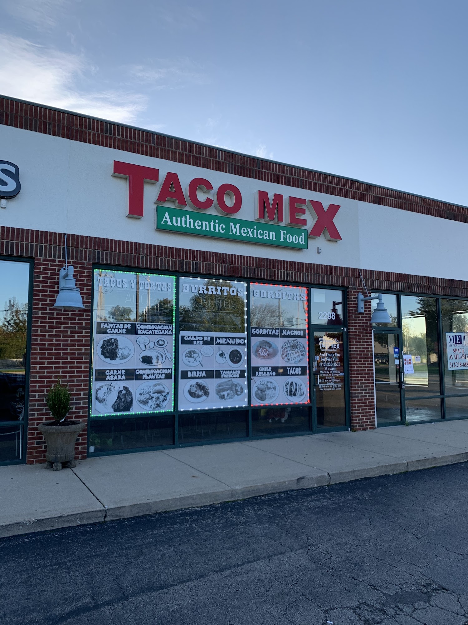 Taco Mex Restaurant