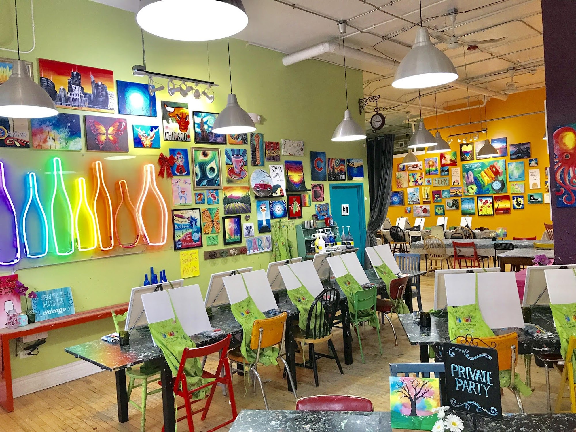 Bottle & Bottega by Painting with a Twist