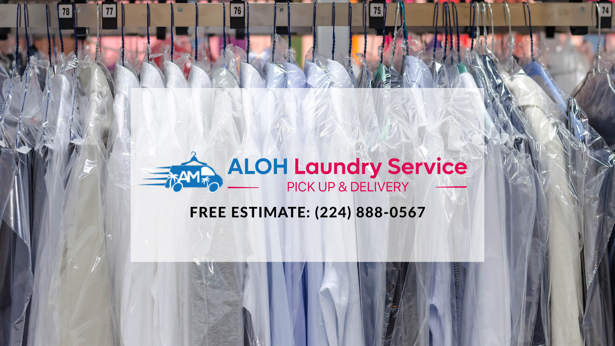 ALOH Laundry Service Pick Up & Delivery