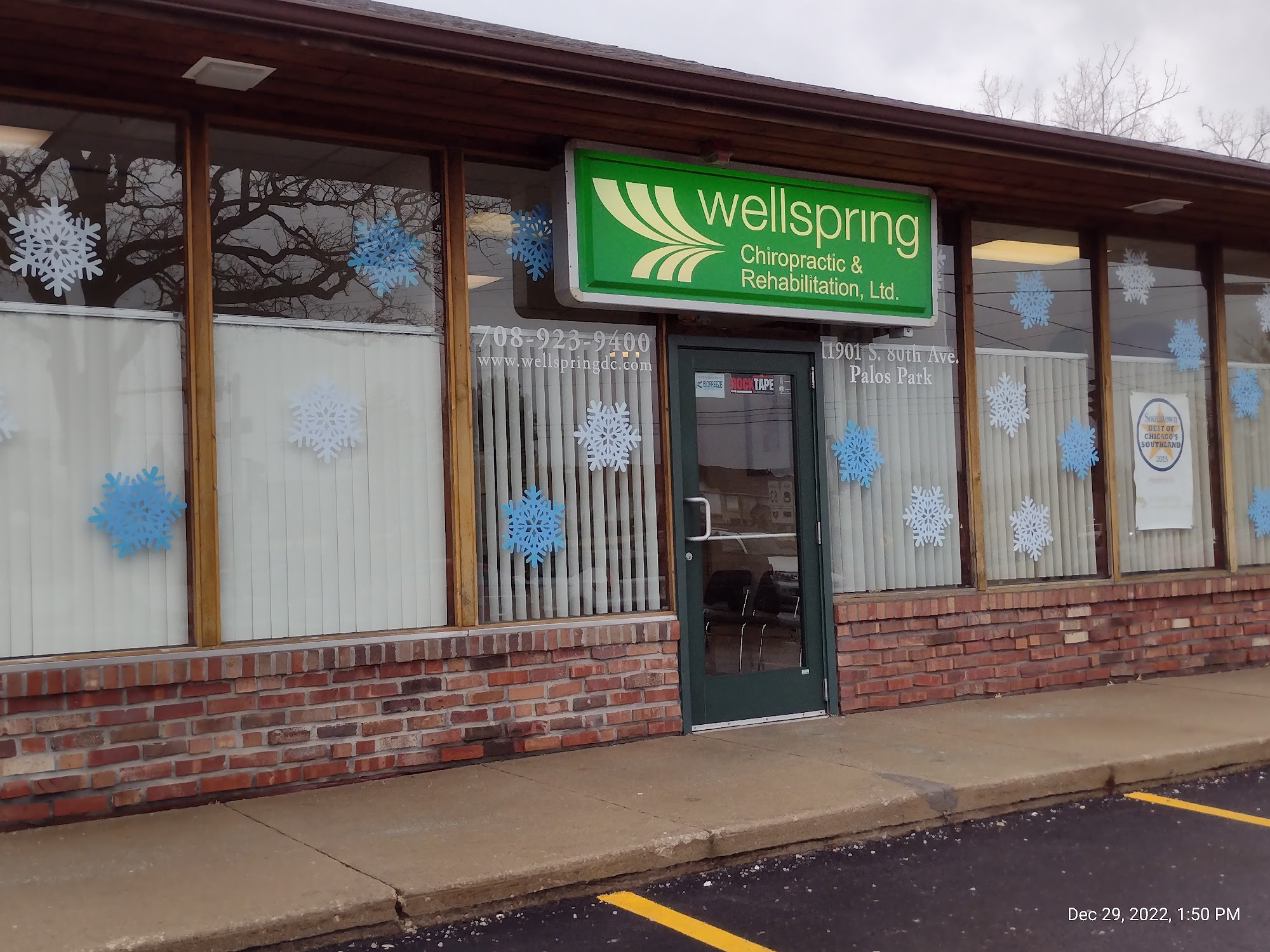 Wellspring Chiropractic & Rehabilitation, Ltd. 11901 S 80th Ave, Palos Park Illinois 60464