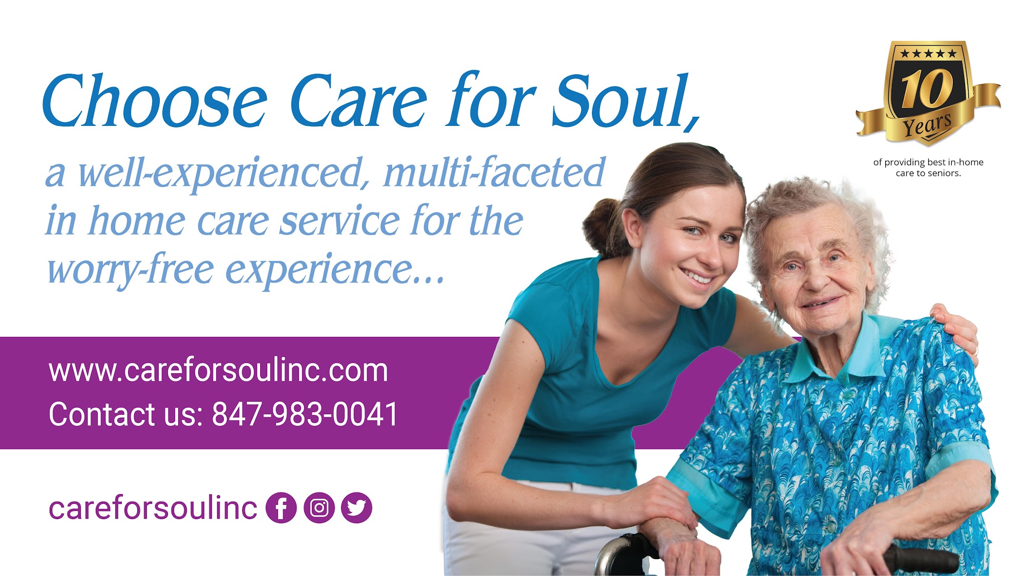 Care for soul Inc I Home Care Service I Light Housekeeping I Companionship I Personal Care