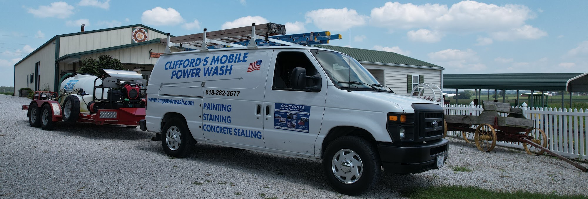 Clifford's Mobile Power Wash & Painting Services 6709 Mm Rd, Red Bud Illinois 62278