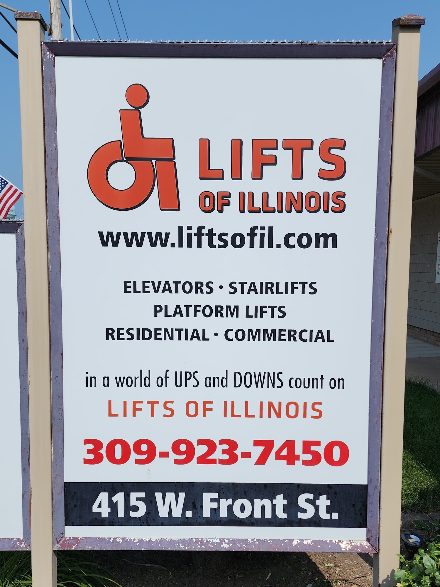 Lifts of Illinois, Inc 415 W Front St, Roanoke Illinois 61561