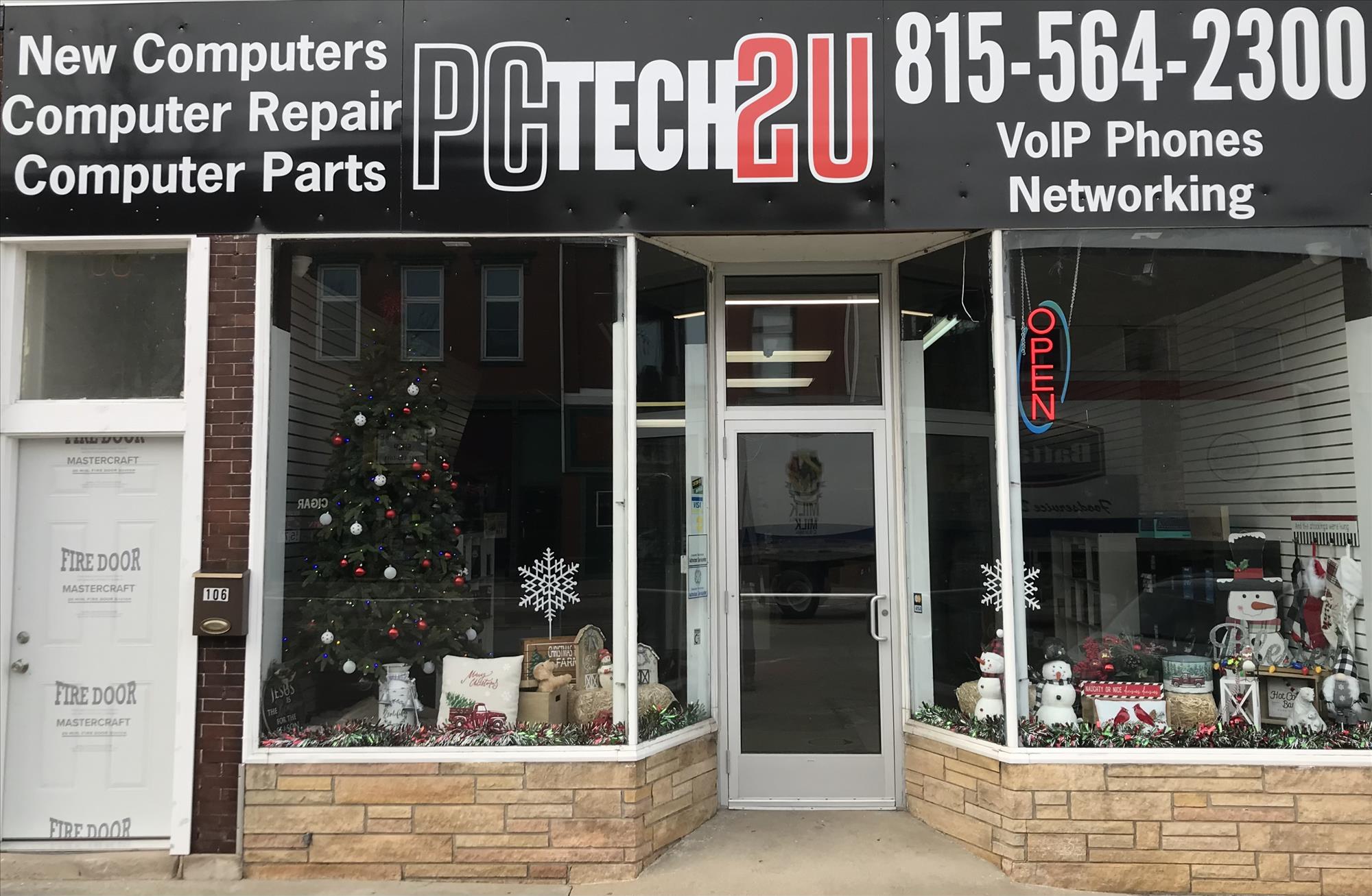 PCTech2U 106 W 2nd St, Rock Falls Illinois 61071