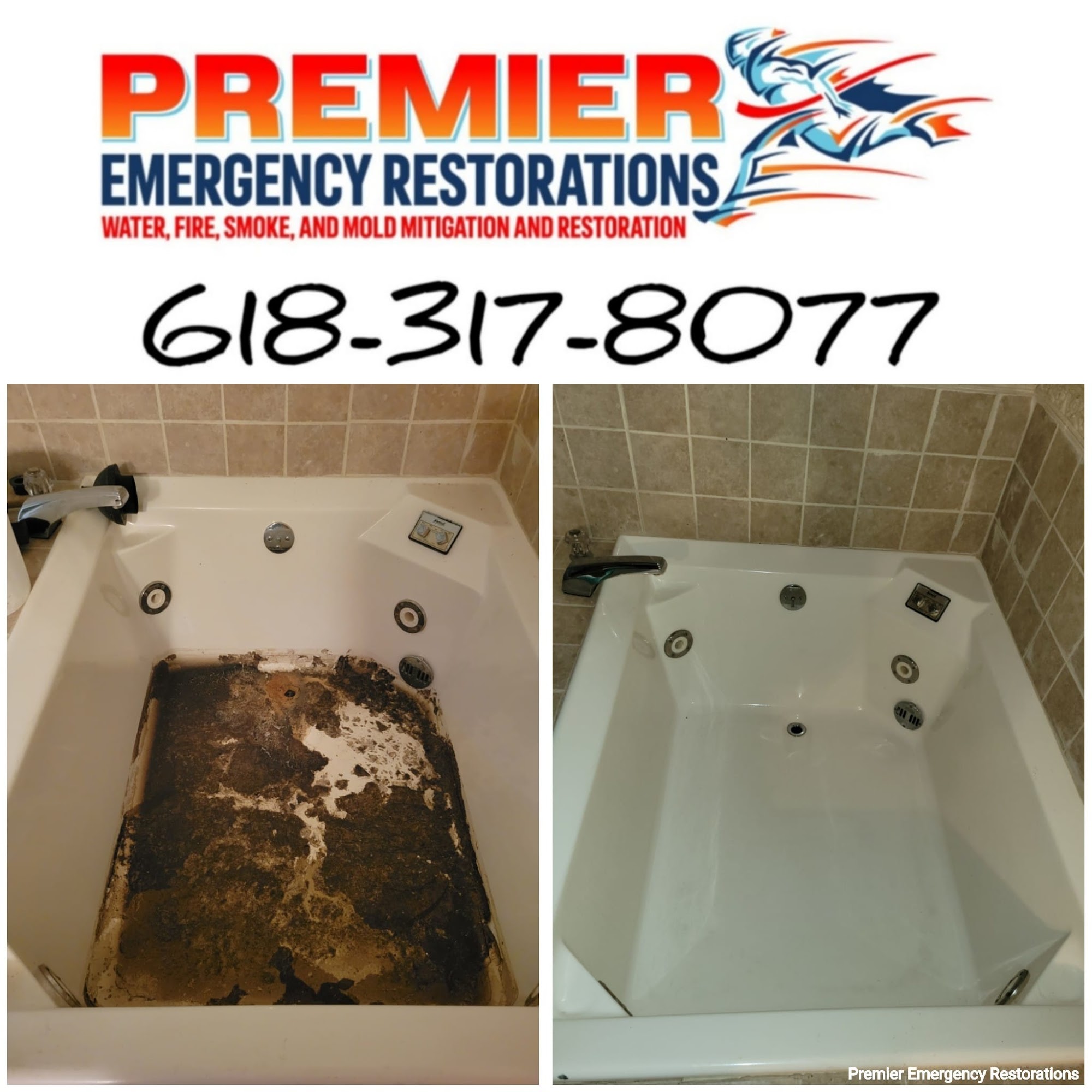 Premier Emergency Restorations & Cleaning 419 W Broadway St, Steeleville Illinois 62288