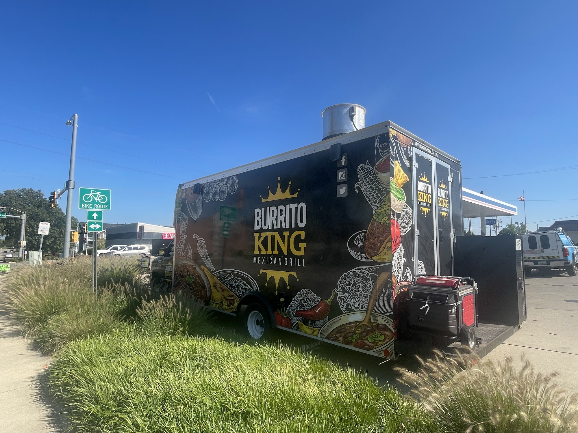 Burrito King Mexican Grill - Food Truck Marathon gas