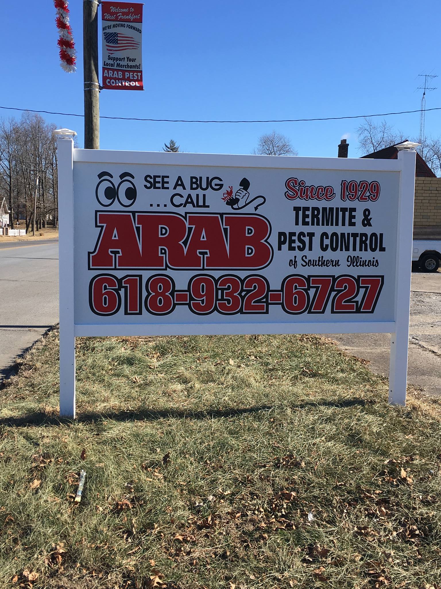 Arab Termite & Pest Control 1708 E Main St, West Frankfort Illinois 62896