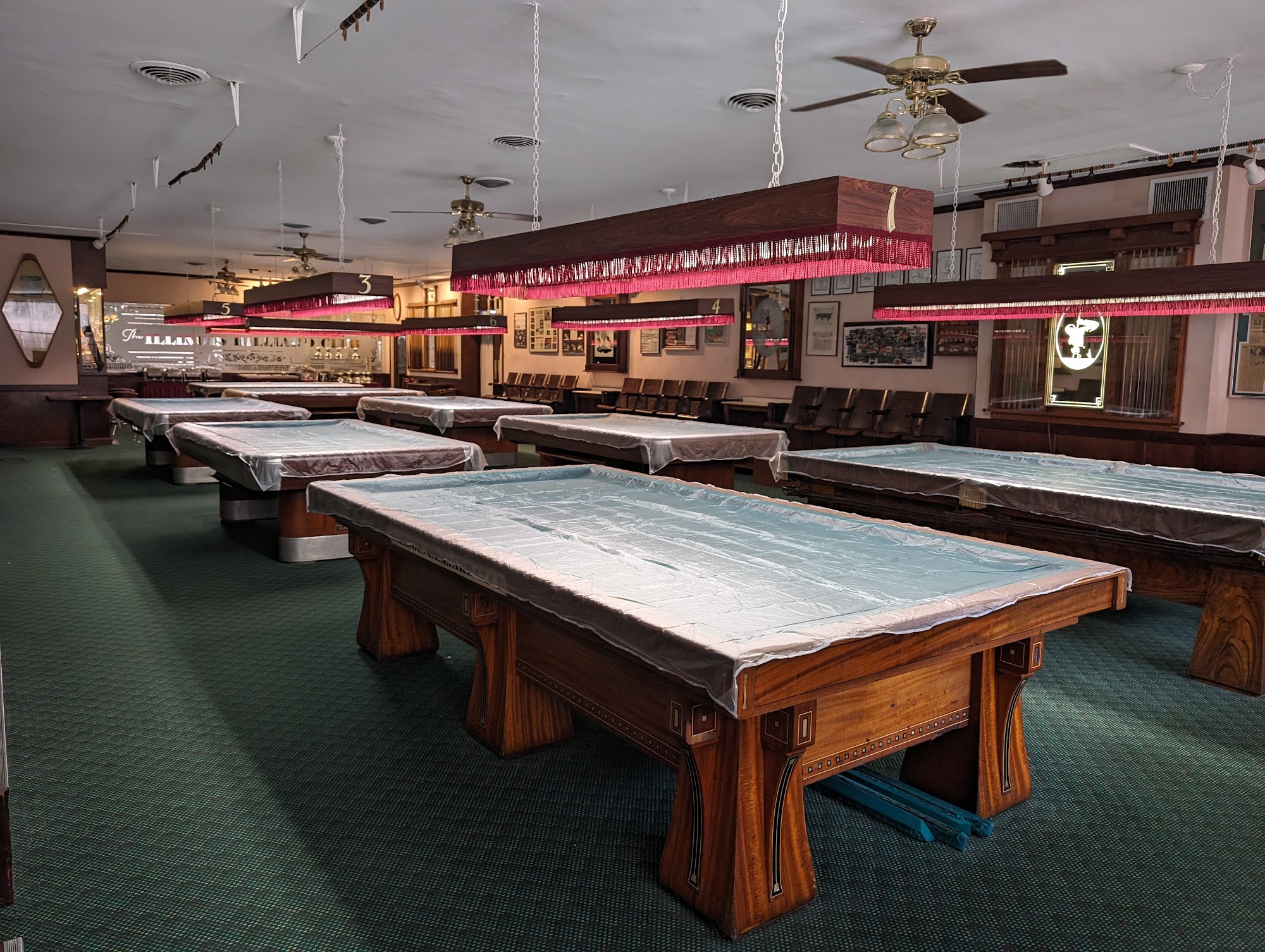 Bonnie's Dining & Banquets The Illinois Billiard Club