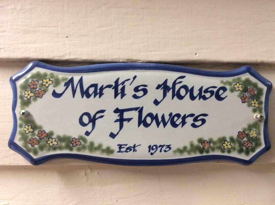 Marti's House of Flowers & Gifts 170 N High St, Austin Indiana 47102