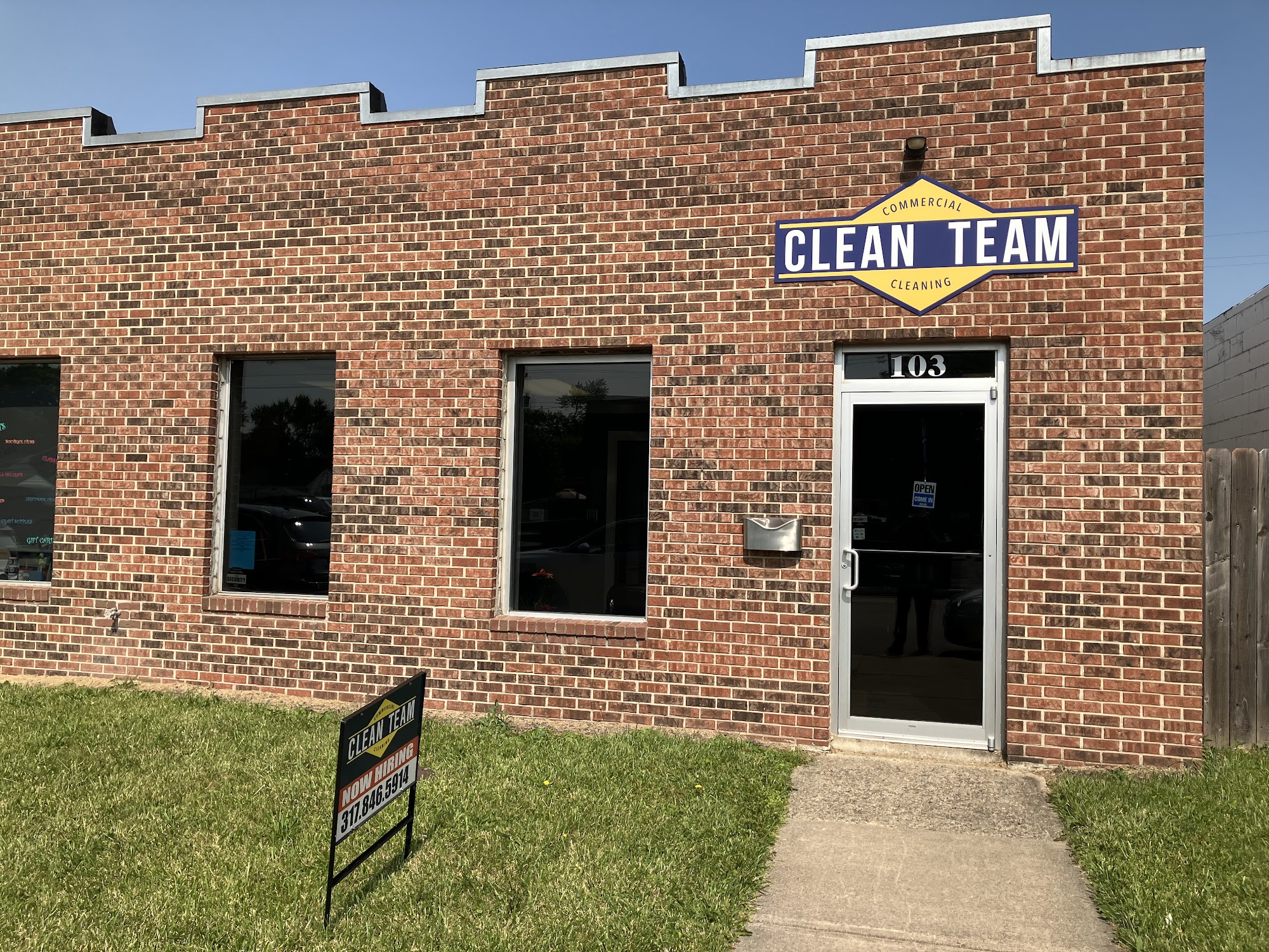 Clean Team Indianapolis / Central Indiana Office 103N N 2nd Ave, Beech Grove Indiana 46107