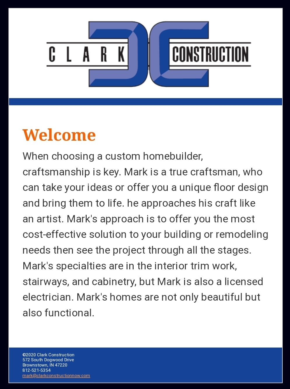 Mark Clark Construction Inc