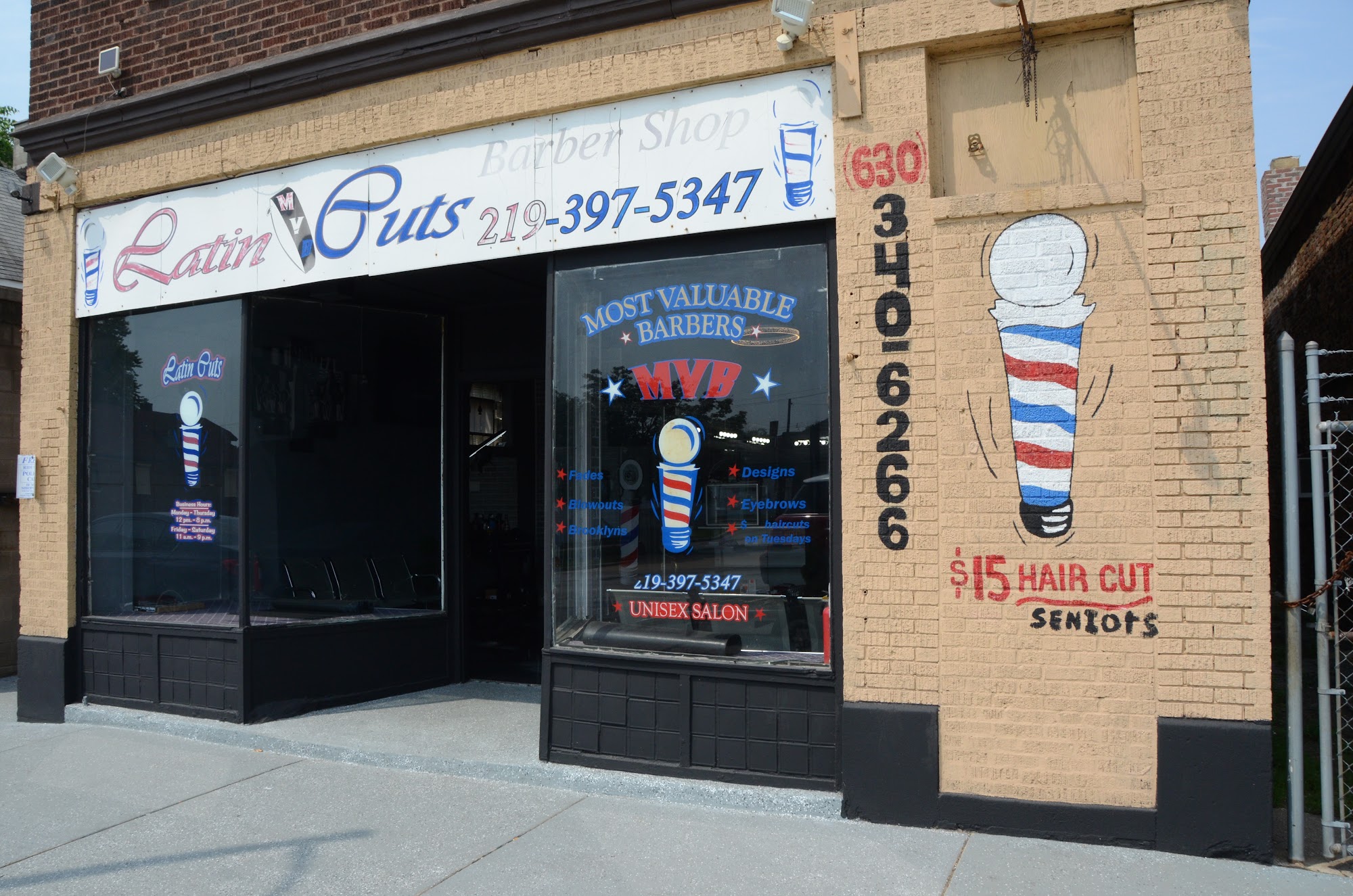 Latin Cuts 4914 Indianapolis Blvd, East Chicago Indiana 46312