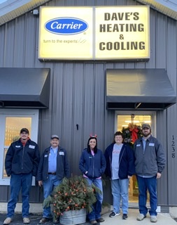 Daves Heating & Cooling LLC 1238 W Water St, Portland Indiana 47371