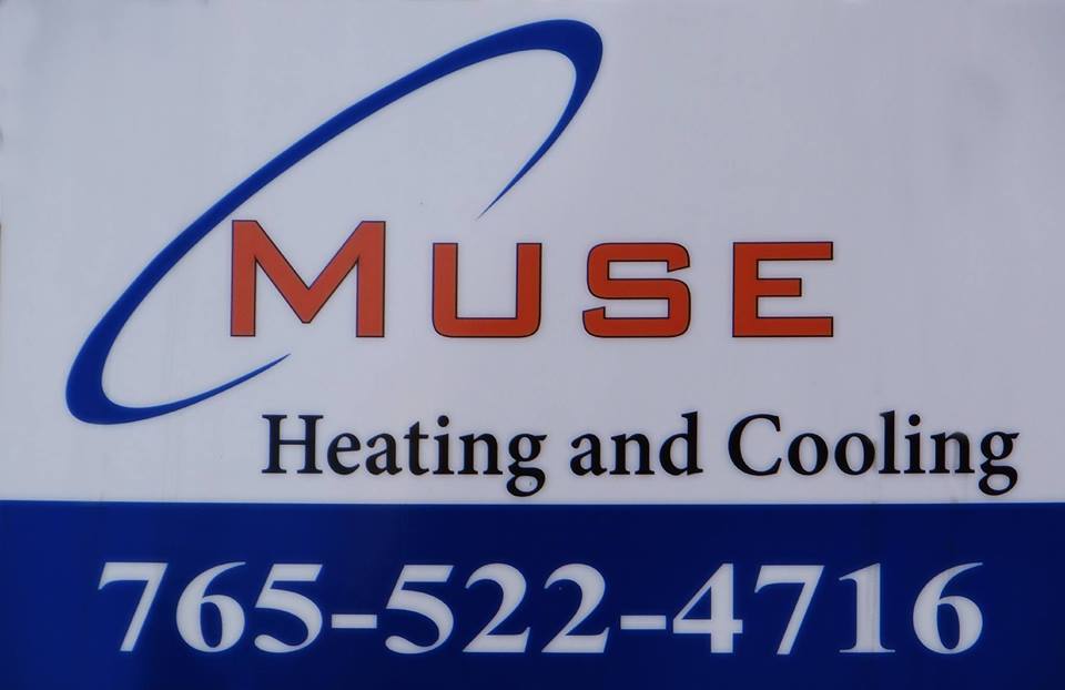Muse Heating & Cooling 14E E Washington St, Roachdale Indiana 46172