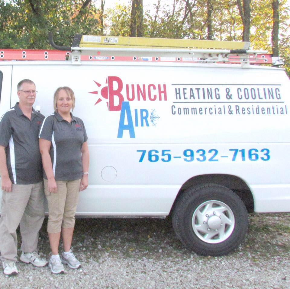 Bunch Air Heating And Cooling 327 W 4th St, Rushville Indiana 46173