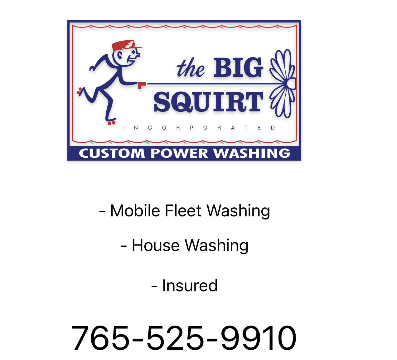Big Squirt Inc 302 N County Line Rd, St Paul Indiana 47272