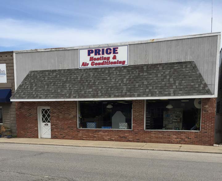 Price Heating & Air Conditioning 103 E 2nd St, Sheridan Indiana 46069