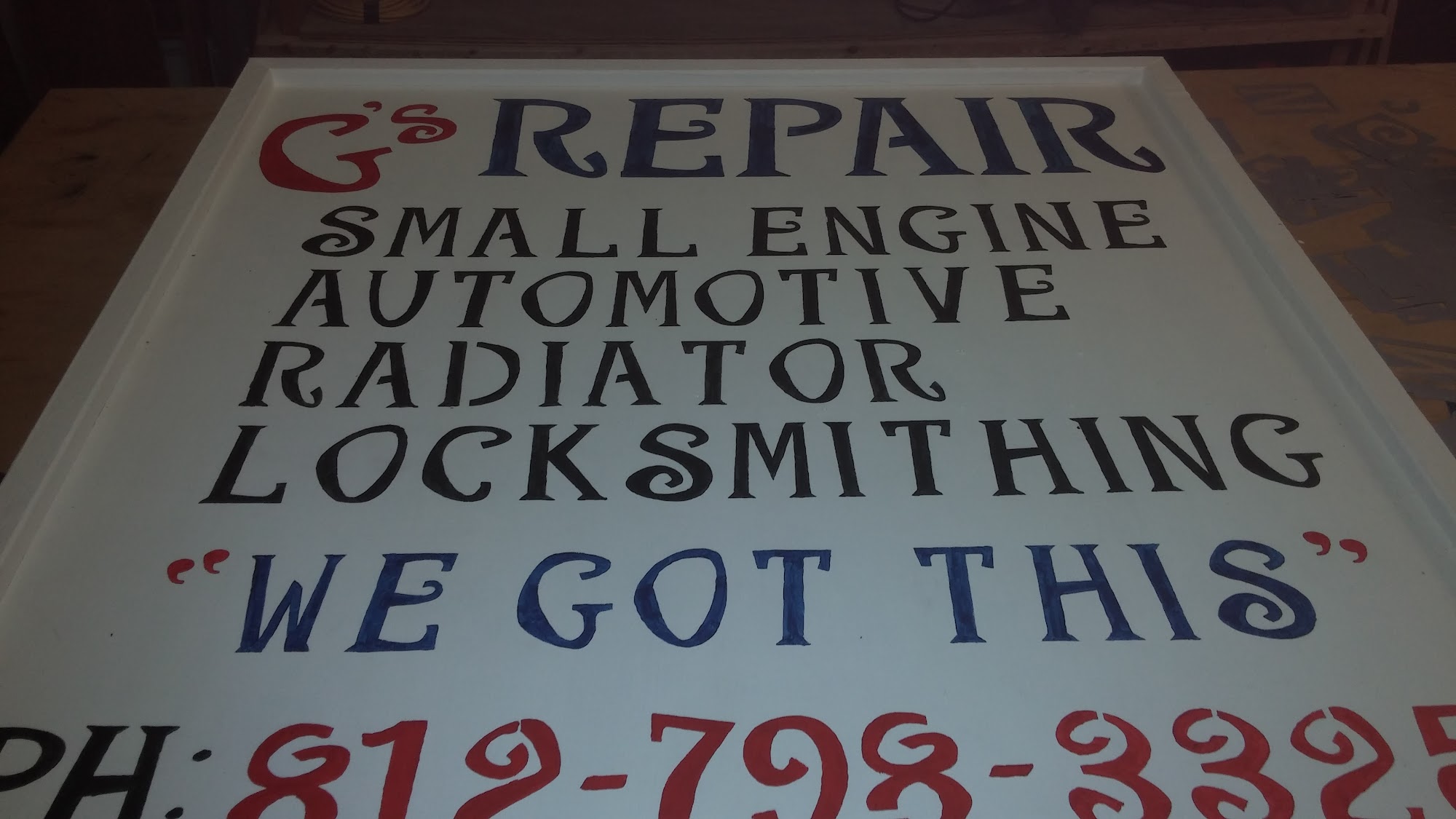 G's Repair & Towing 6242 W State Rd 54, Switz City Indiana 47465