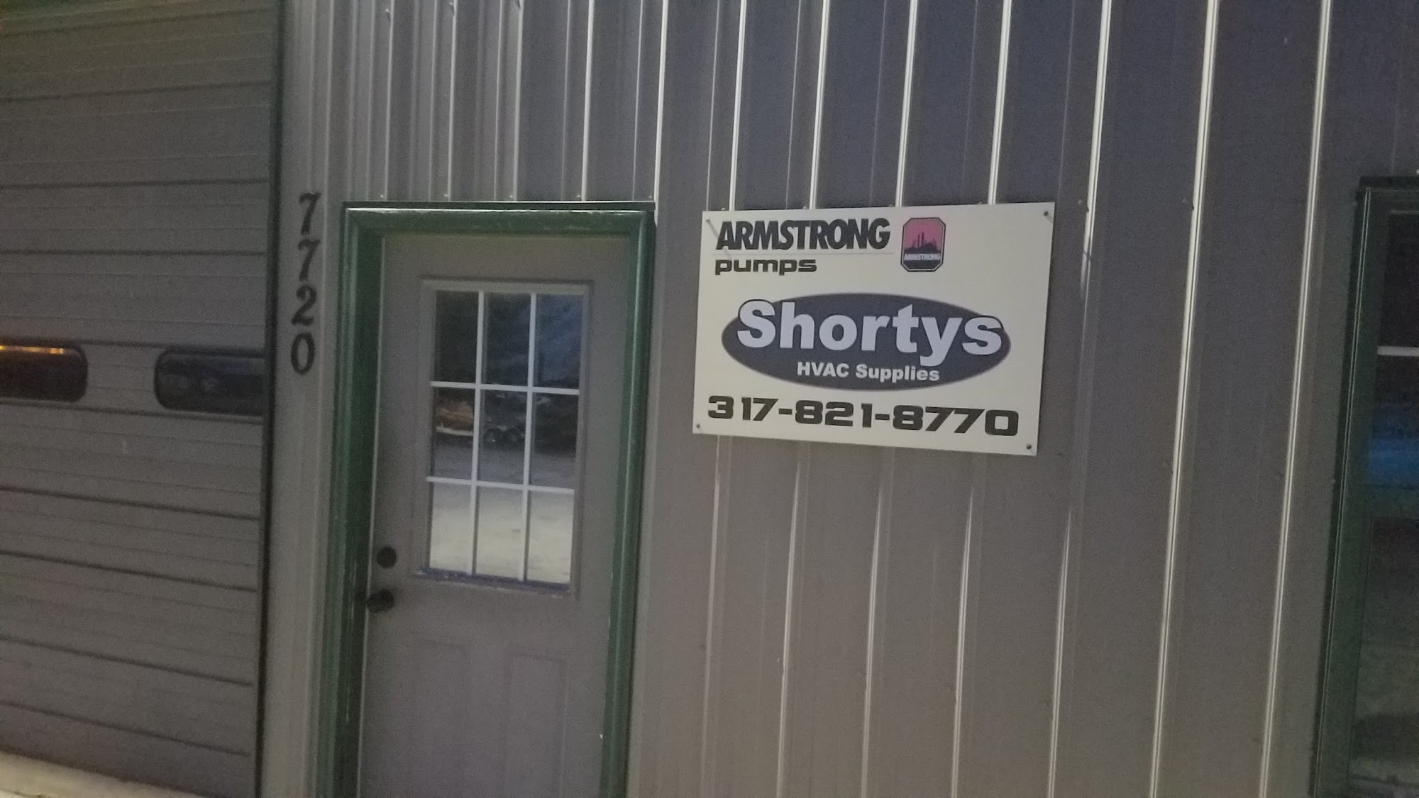 Shortys HVAC Supplies 7720 Mooresville Rd, West Newton Indiana 46183