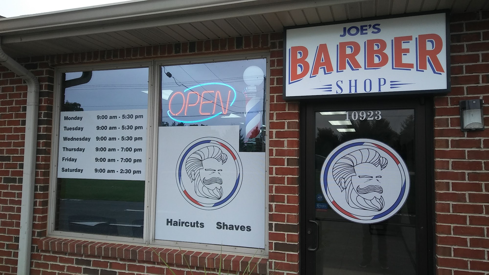 Joe’s Barber Shop Winfield 10923 Miami St #9421, Winfield Indiana 46307