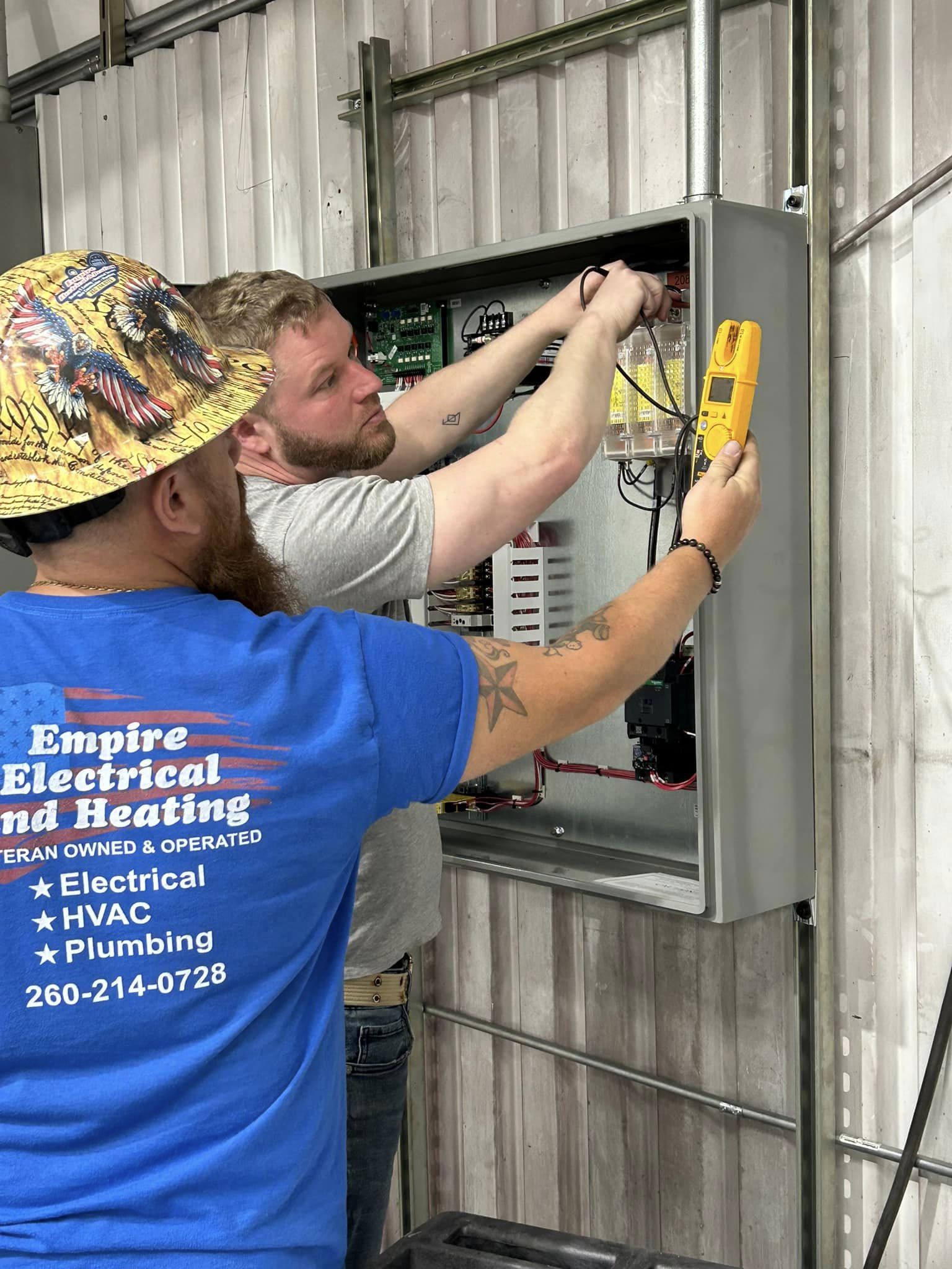 Empire Electric and heating 102 Lovette St, Wolcottville Indiana 46795