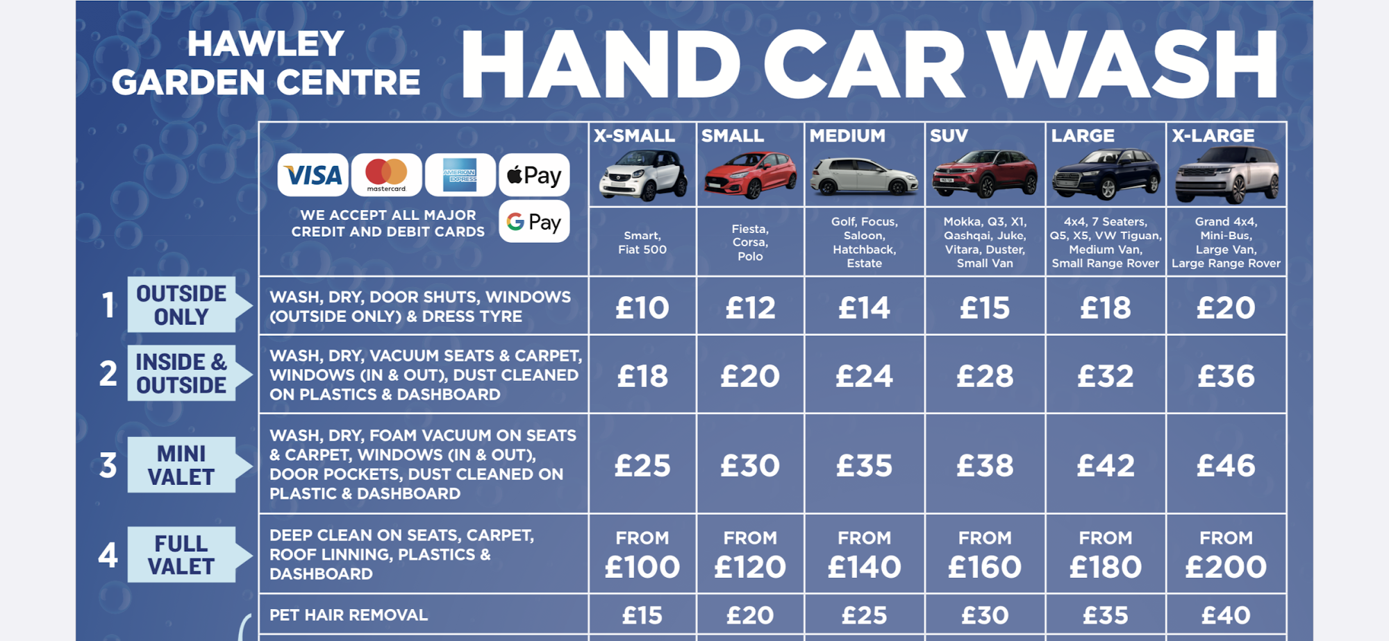 Hawley Garden Centre Hand Car Wash Dartford