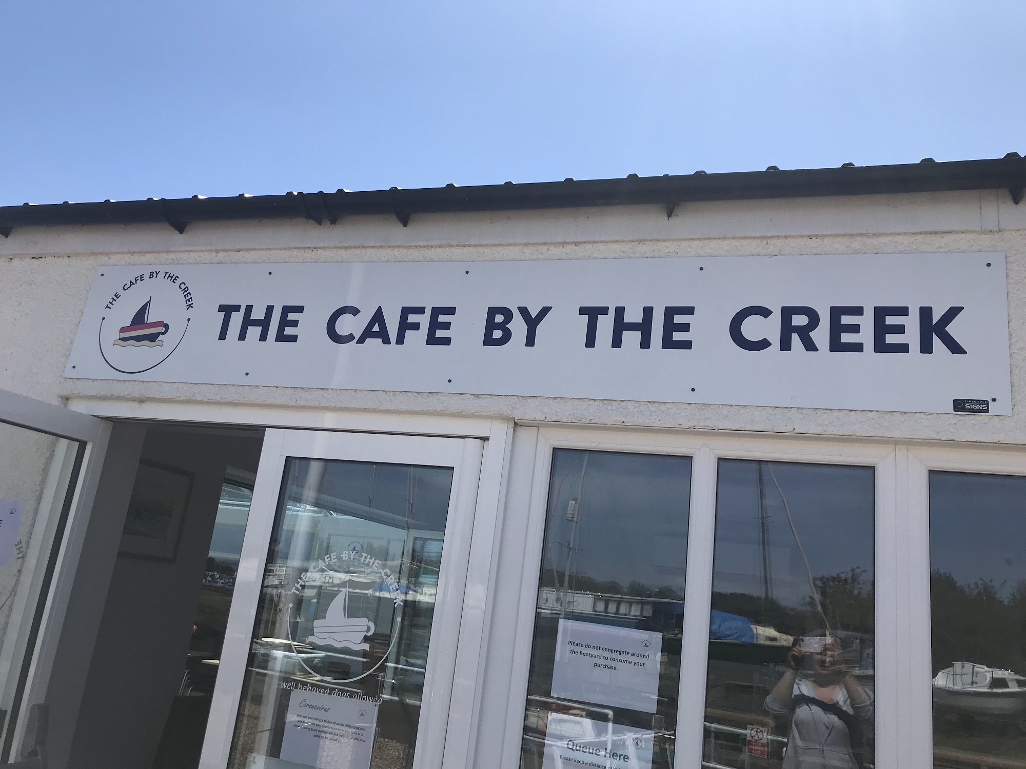 The Cafe by the Creek Oare Rd The Boatyard, Faversham