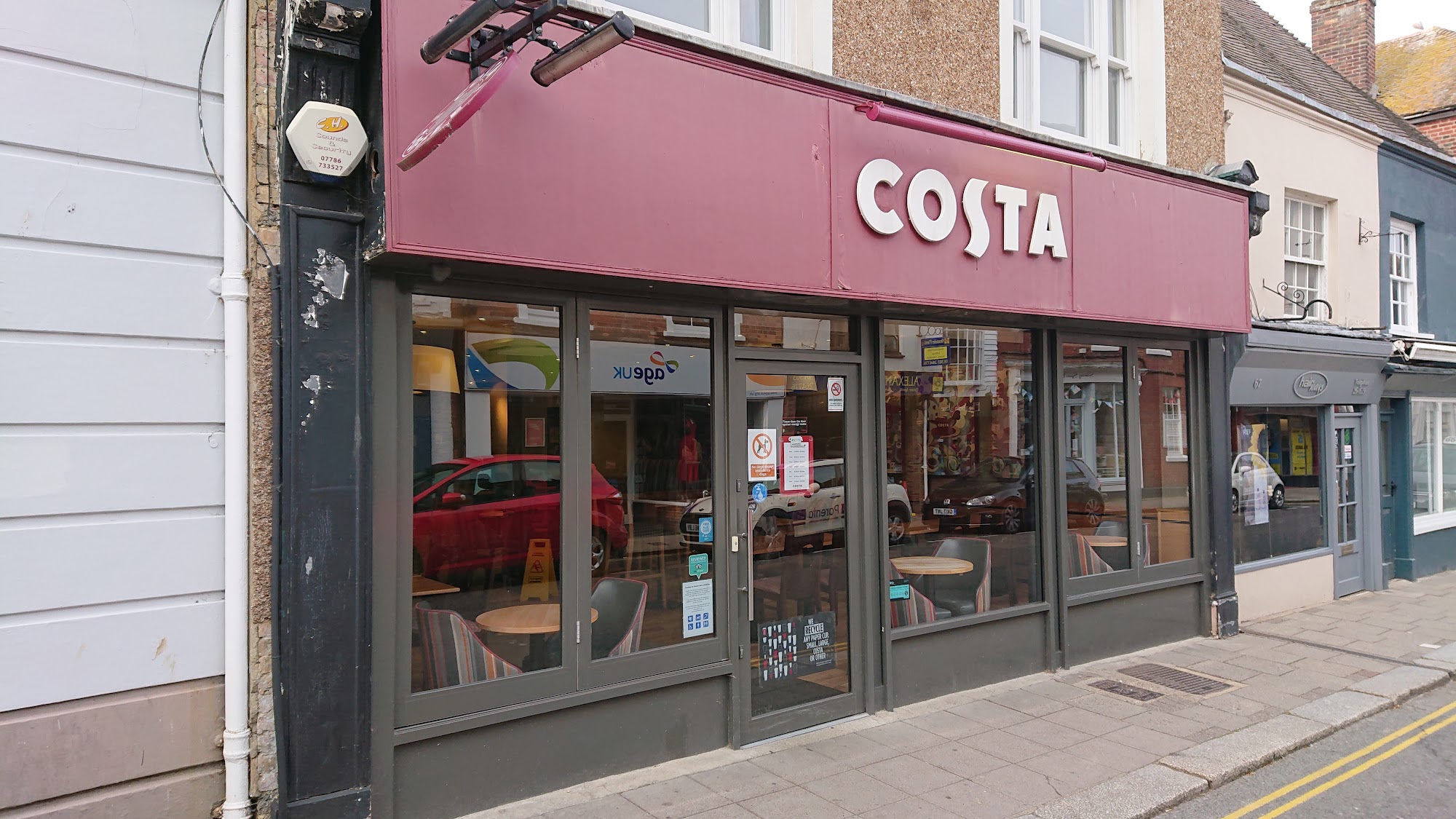 Costa Coffee 65 High Street, Hythe
