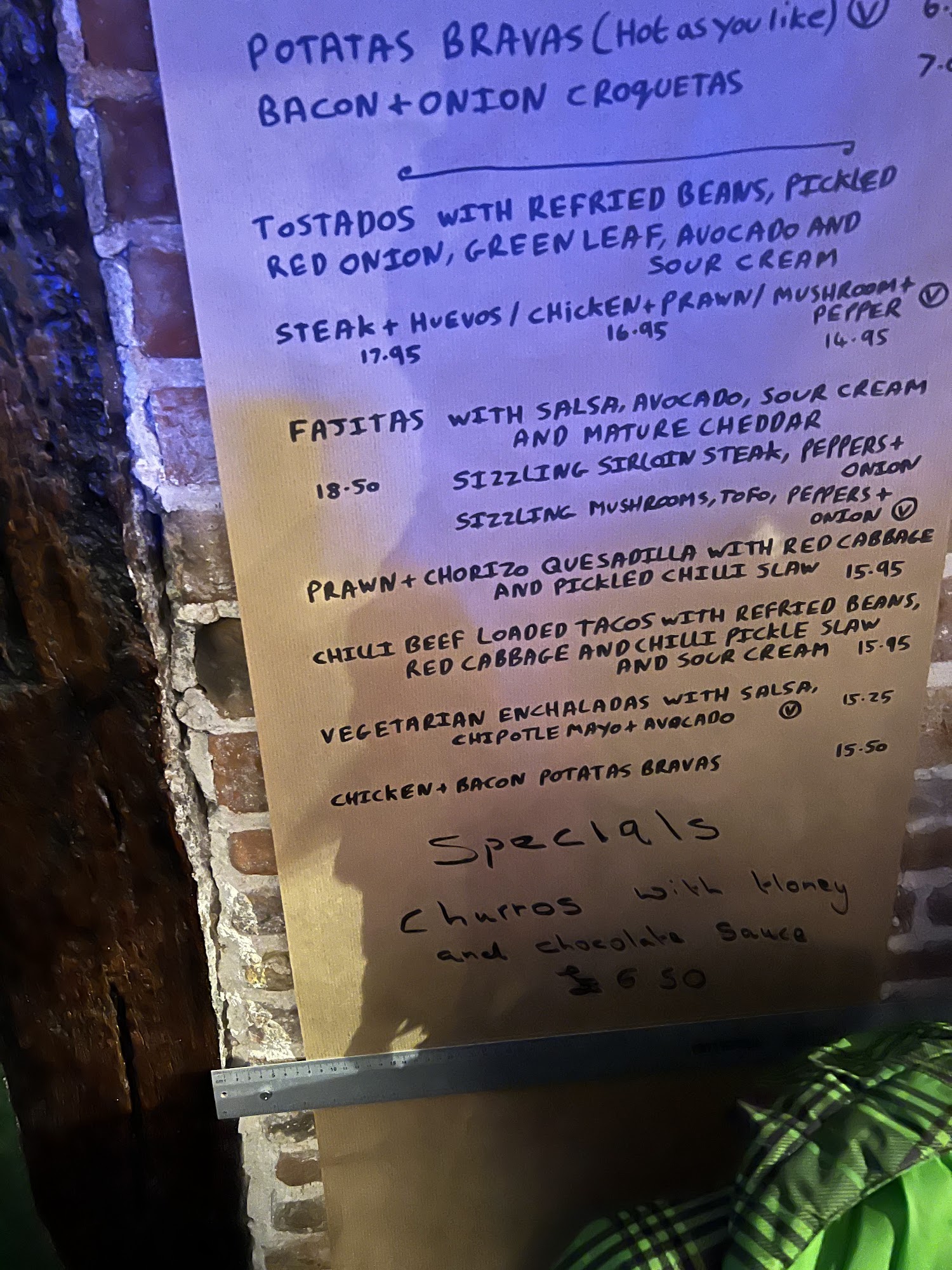 The Mermaid's Locker Menu