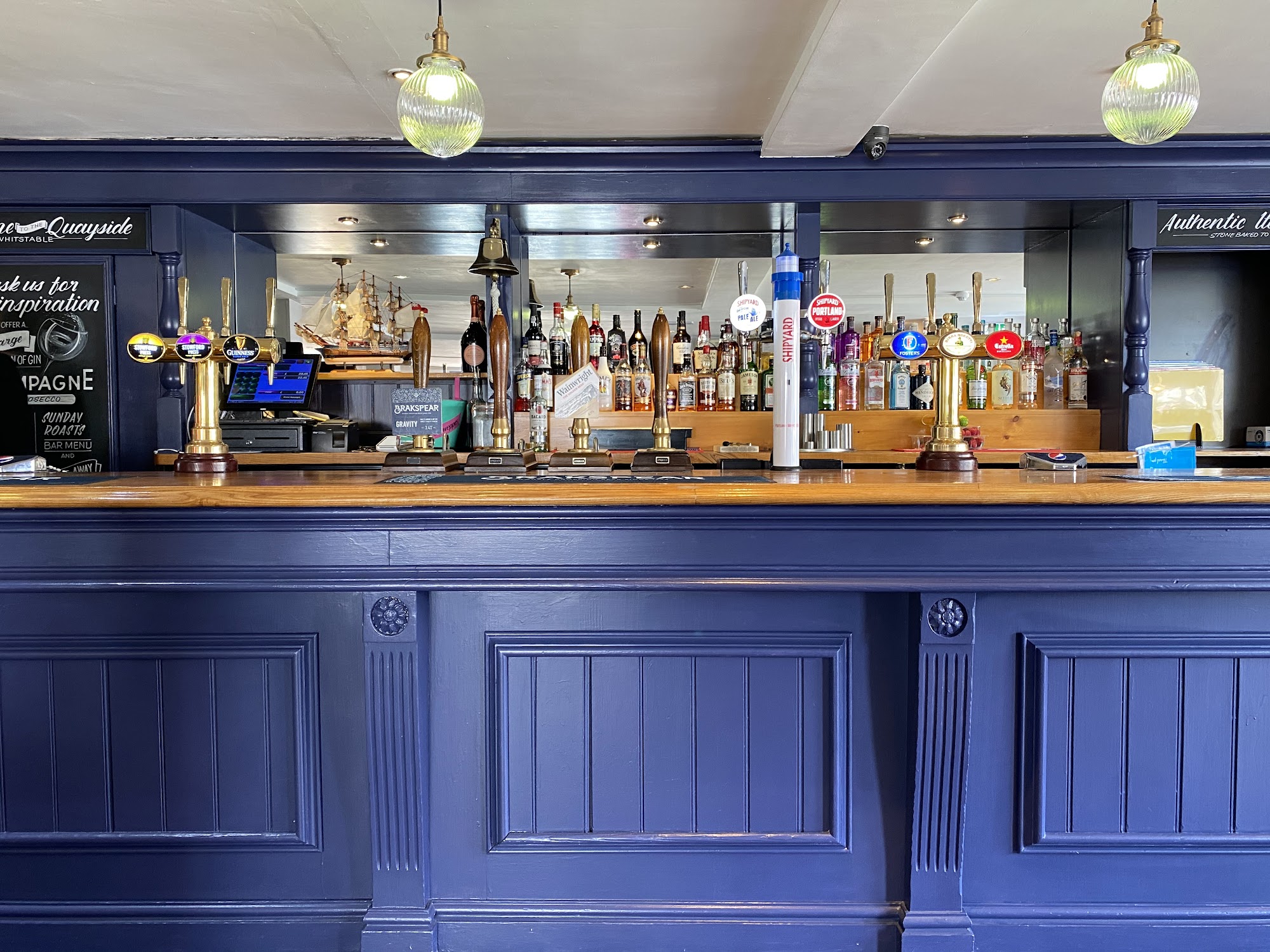 Quayside bar & kitchen 67 Harbour St, Whitstable