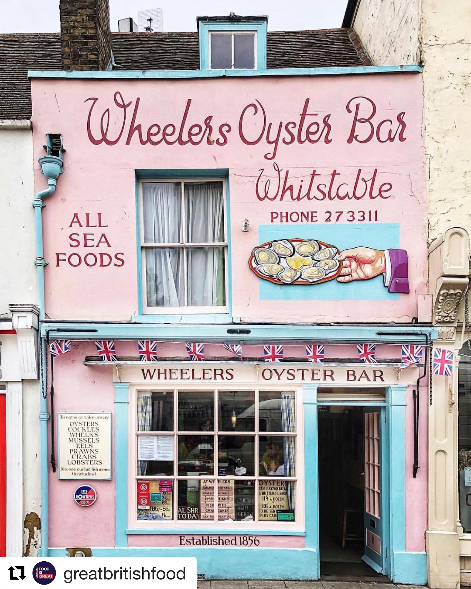 Wheelers Oyster Bar 8 High St, Whitstable