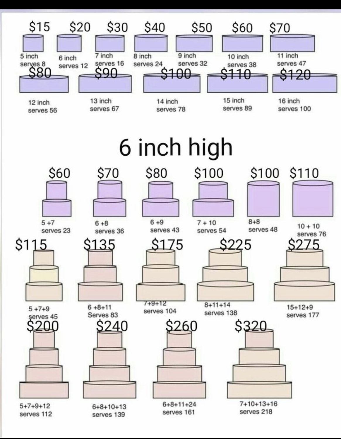 Suzy's Bakery & Coffee Shop Menu