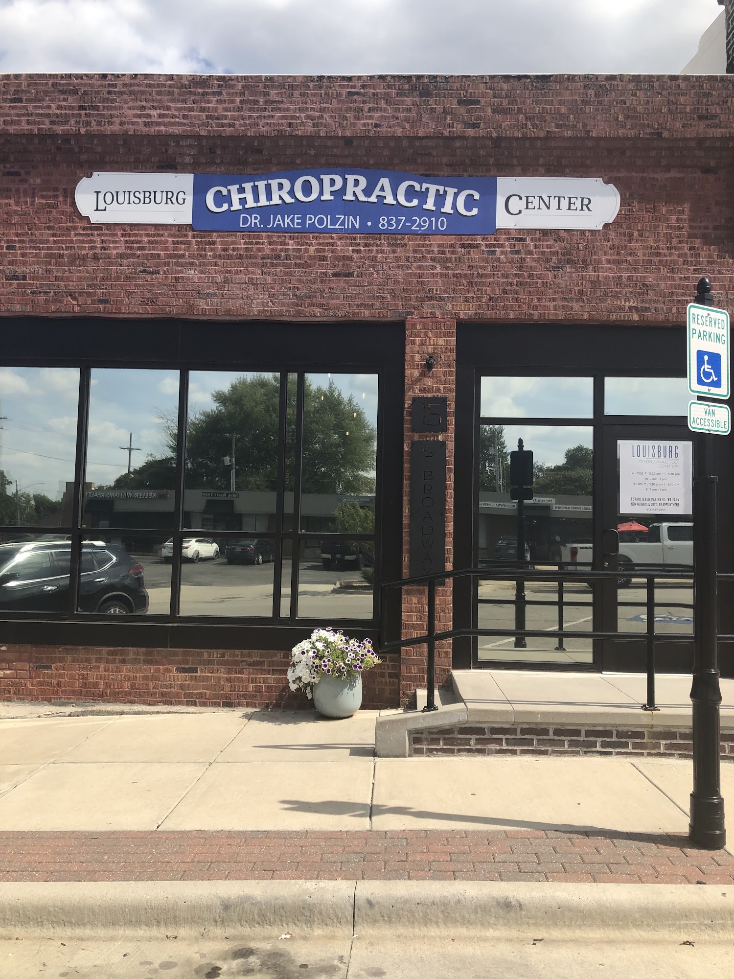 Louisburg Chiropractic Center, LLC 15 S Broadway St, Louisburg Kansas 66053
