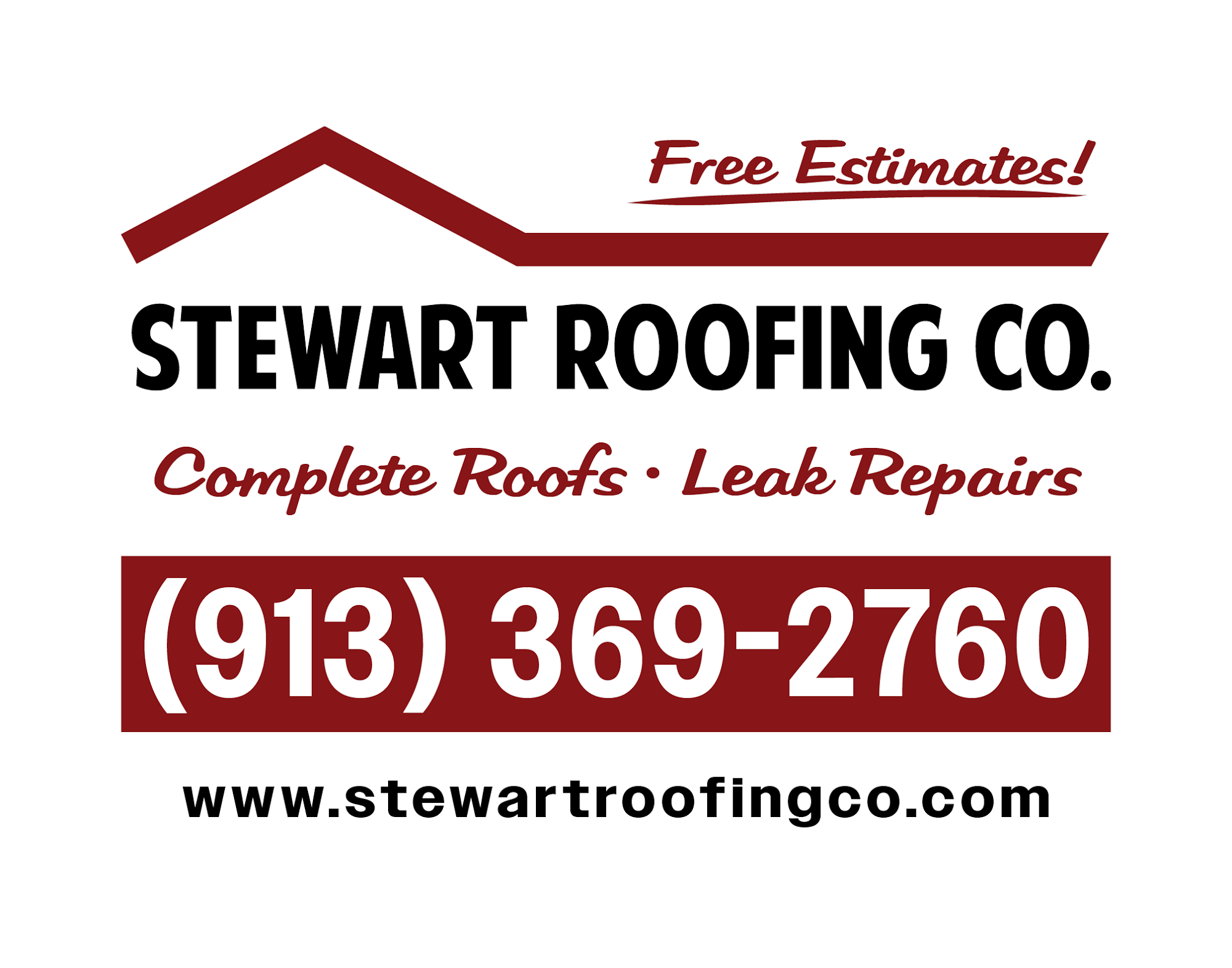 Stewart Roofing Company 21189 225th St, Tonganoxie Kansas 66086