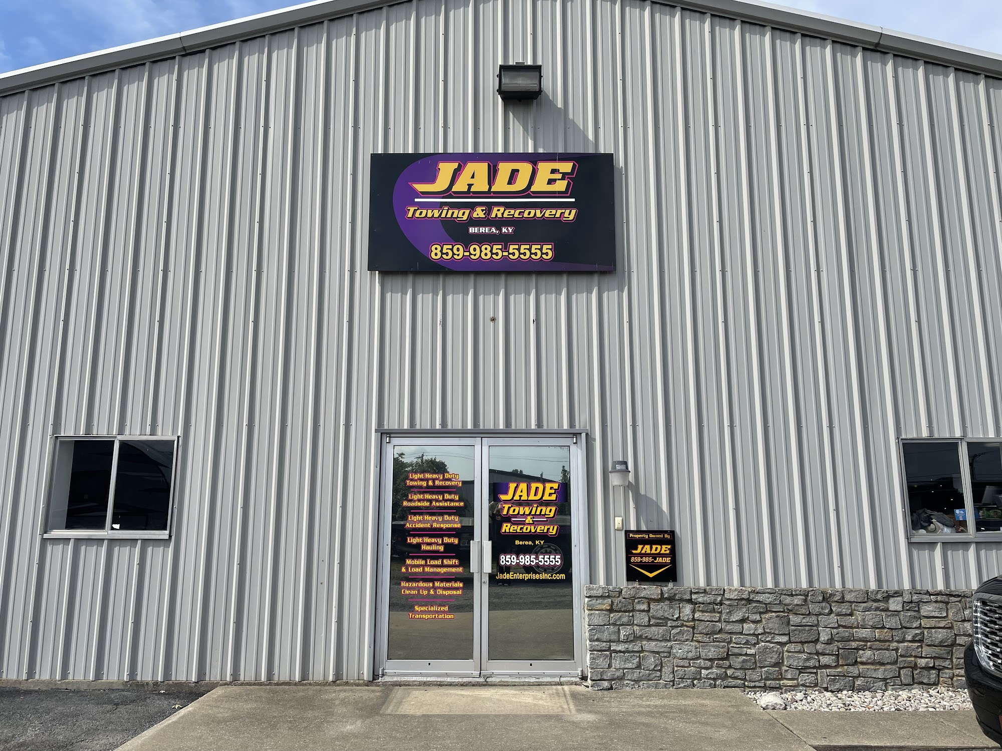 JADE LIGHT & HEAVY DUTY TOWING AND RECOVERY LLC.