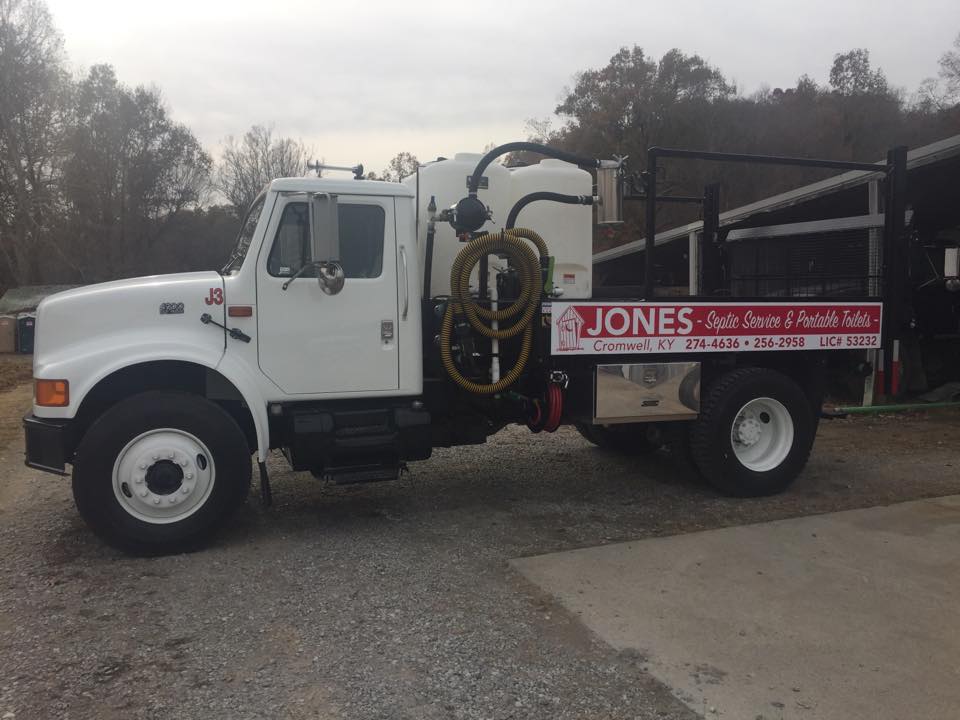 Jones Septic Services 6592 US-231, Cromwell Kentucky 42333