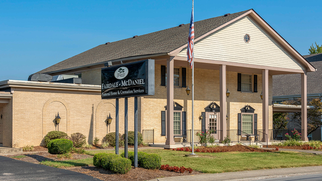 Fairdale-McDaniel Funeral Home & Cremation Services 411 Fairdale Rd, Fairdale Kentucky 40118
