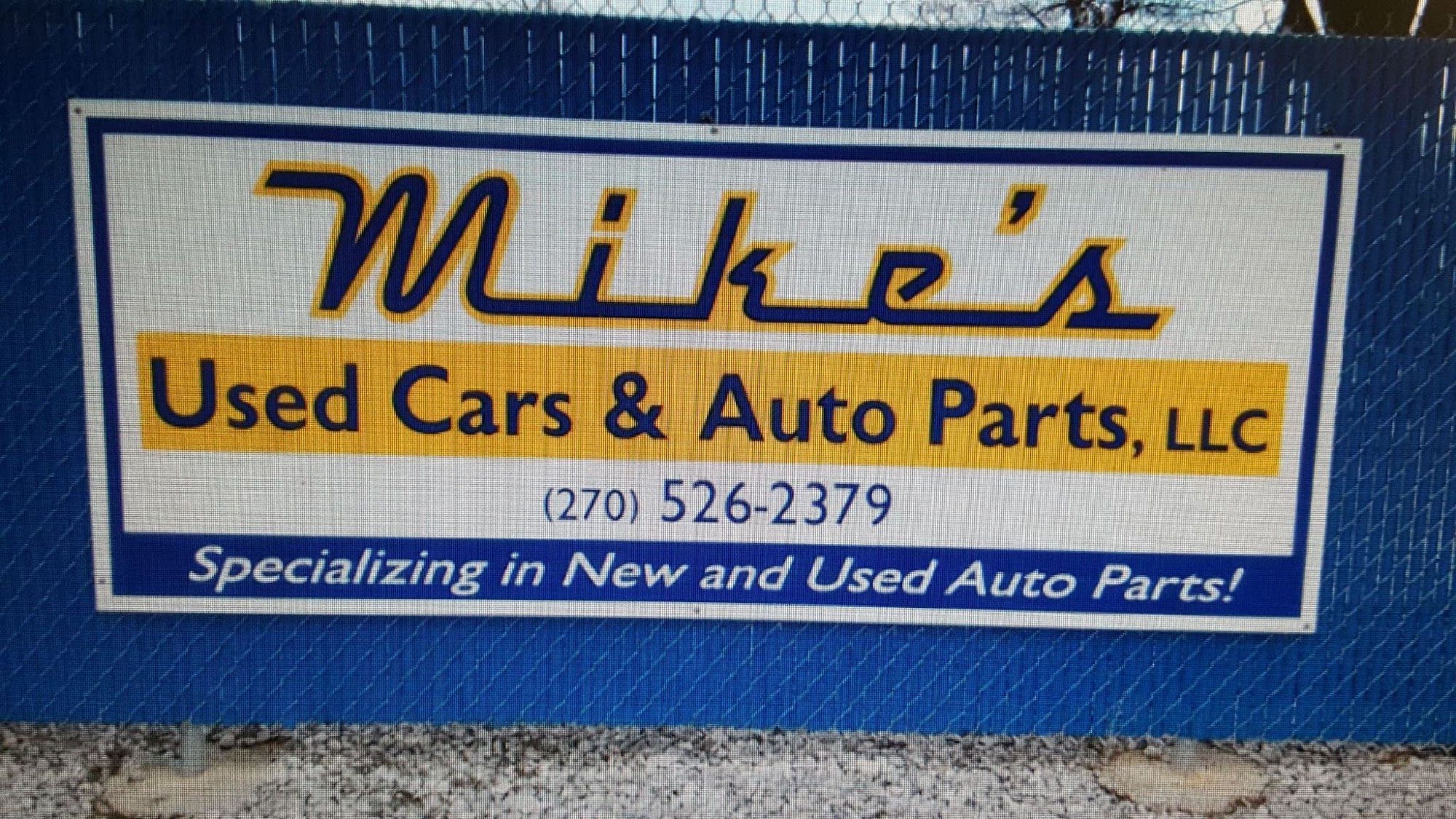 Mike's Used Cars & Auto Parts, LLC