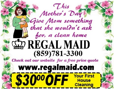 Regal Maid 4 Willow St, Southgate Kentucky 41071