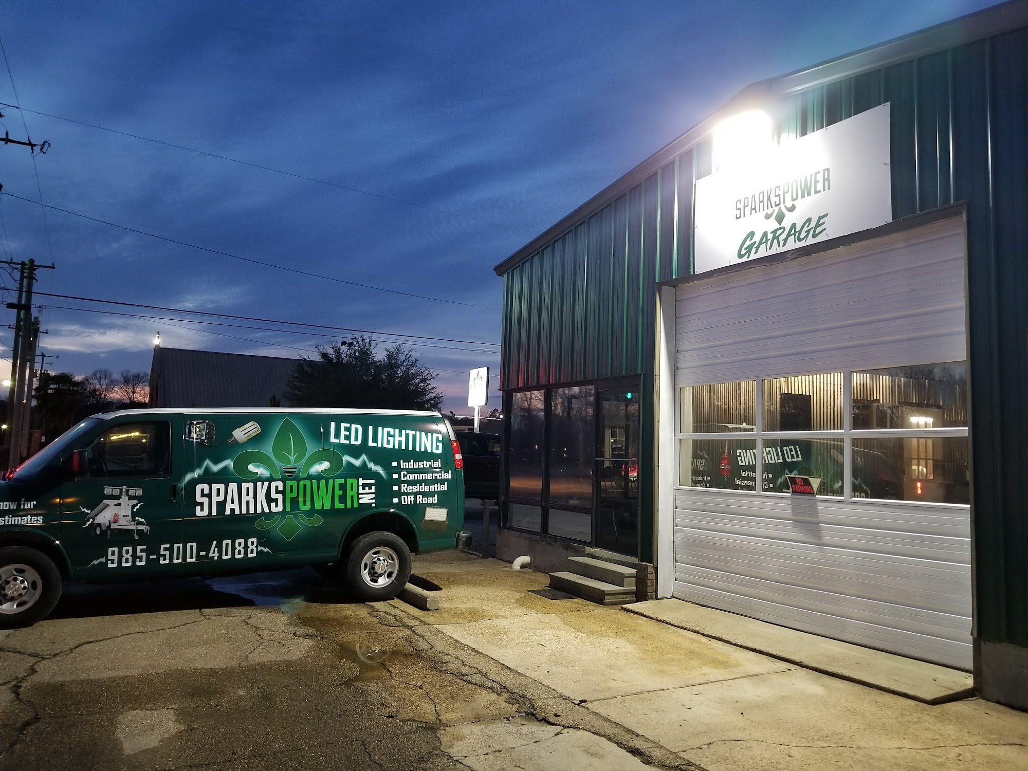 Sparks Power Garage