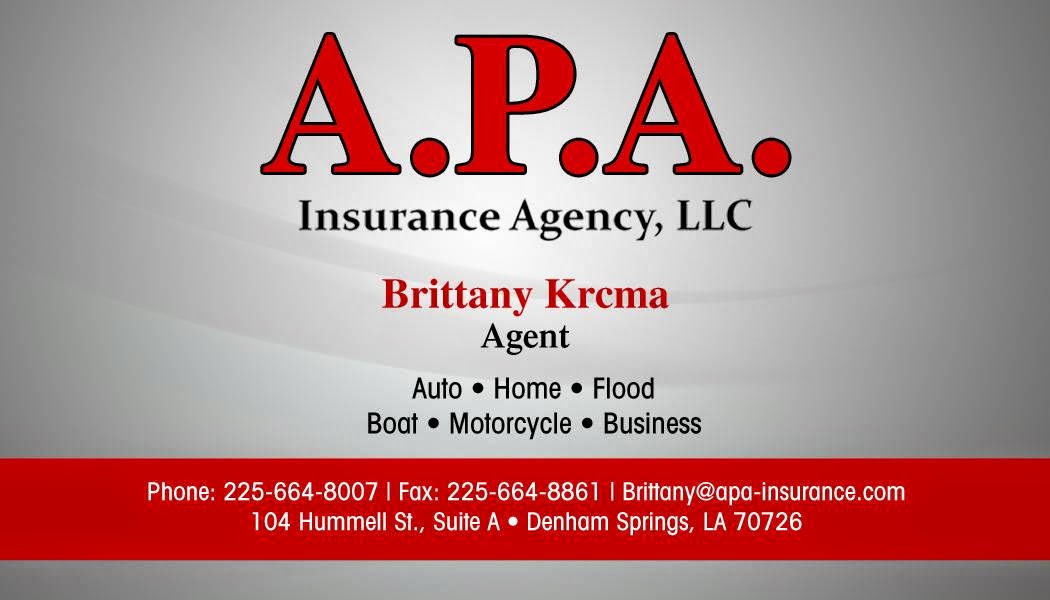 A.P.A. Insurance Agency